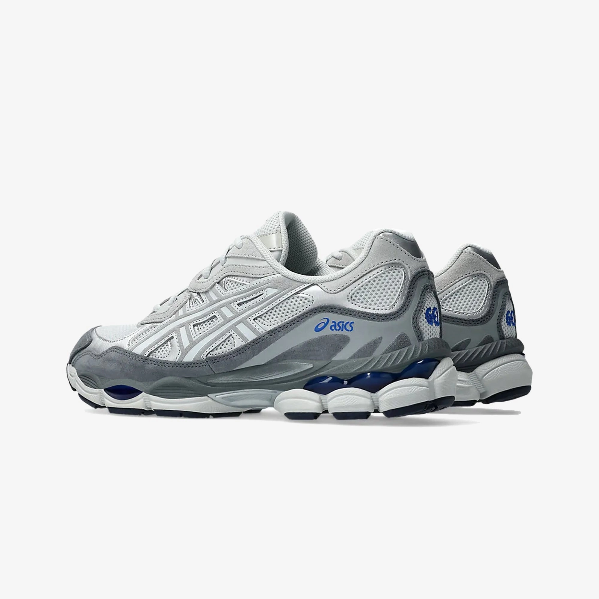 running shoes for youth girls forefoot - strike shoe reaction ASICS | GEL-NYC { GREY/GRAVEL
