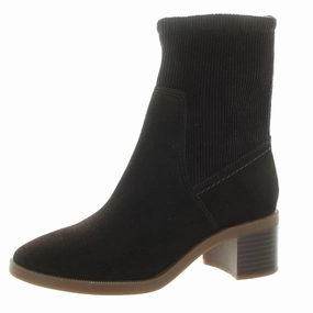 LIL Womens Zipper Manmade Ankle Boots Comfort Lining Mountain Climber