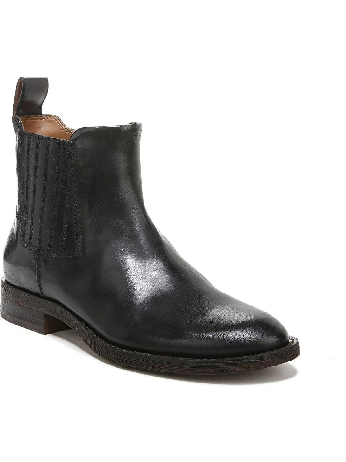 Linc Womens Leather Ankle Chelsea Boots Social Butterfly Comfort footbed