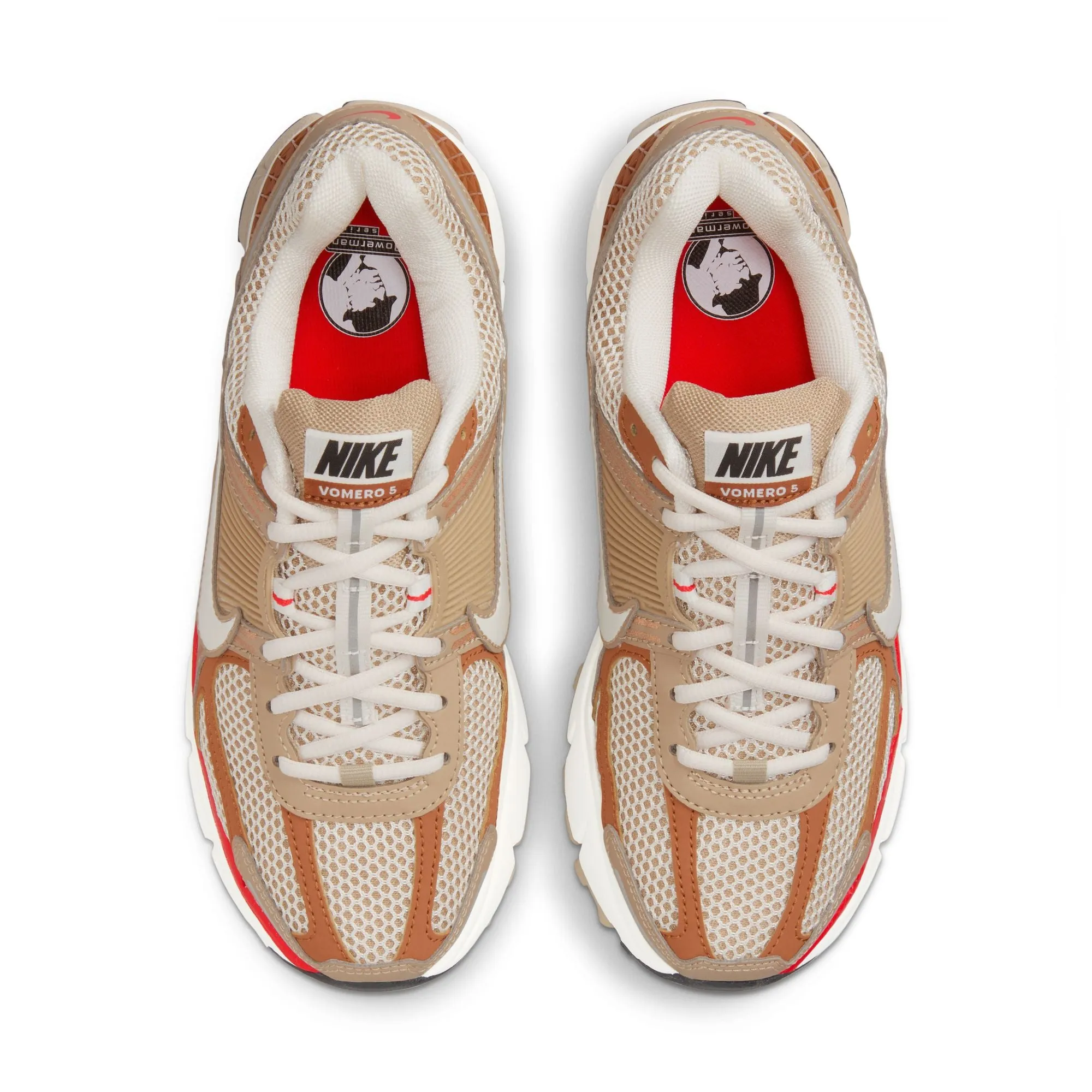 Dynamic piece Customizable Insoles Womens Nike Zoom Vomero 5 'Khaki'