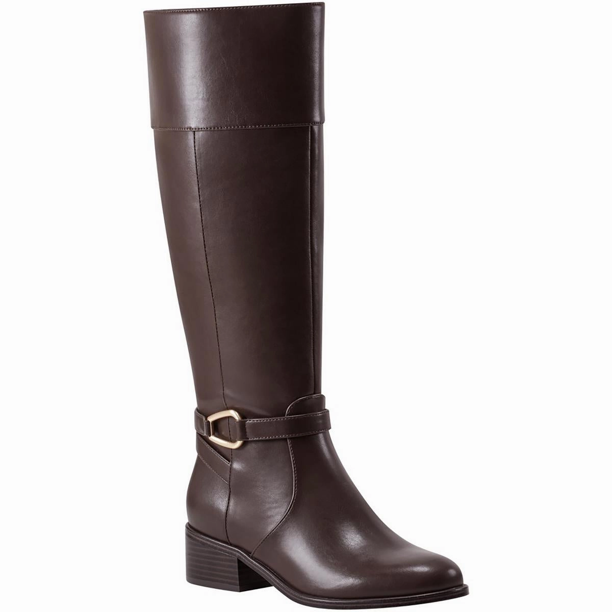 High Traction Mountain Climber Slip Resistant Outsole BNDENIE3 Womens Buckle Manmade Knee-High Boots