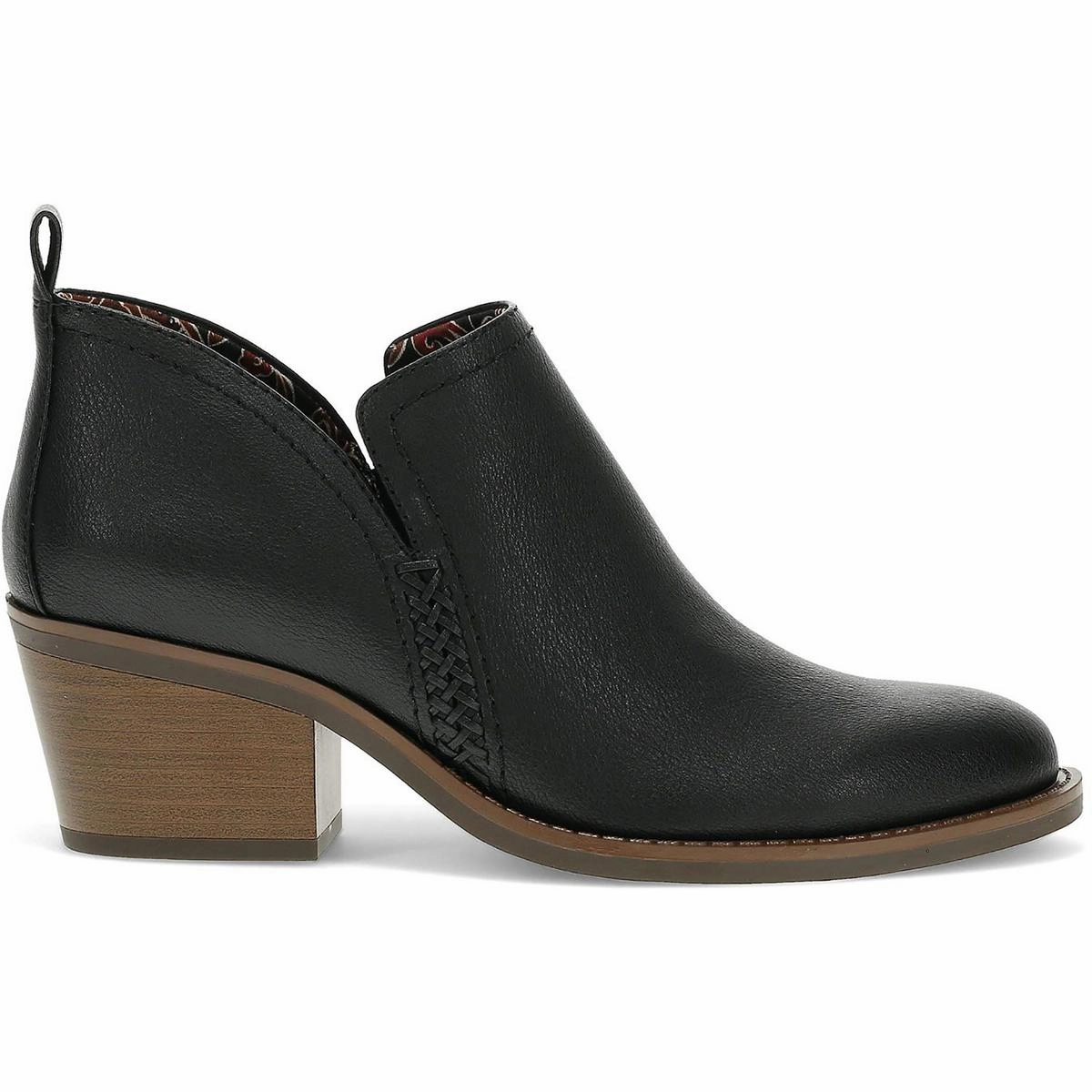 Lidian Womens Faux Leather Ankle Booties Padded Interior Comfort Seeker