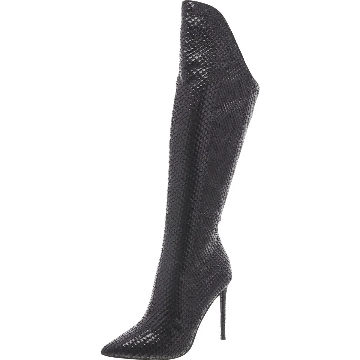 Va Boom Womens Scaly Textured Mid-Calf Boots Snow Storm Ready For Adventure