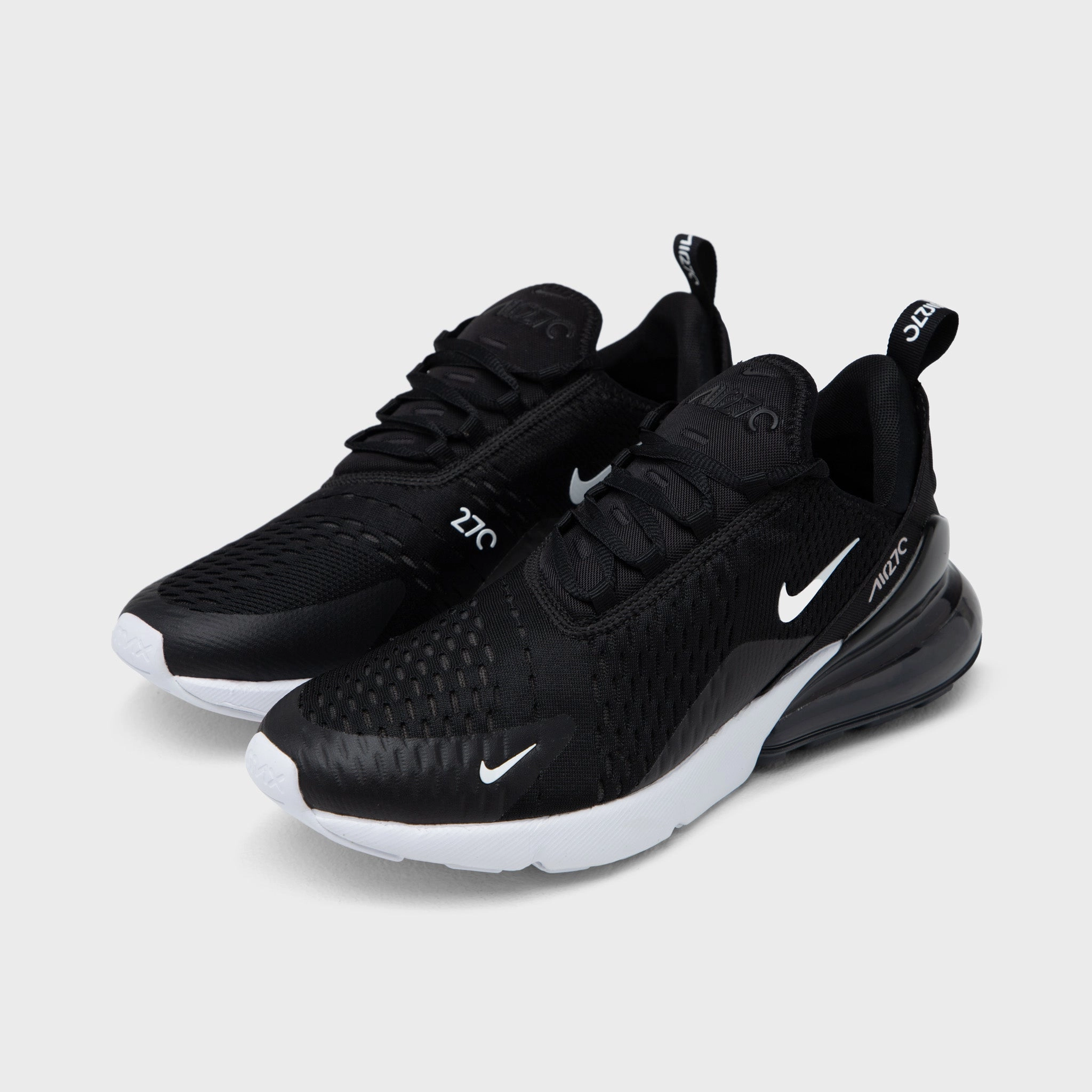 Nike Air Max 270 Black / Anthracite - Solar Red City Explorer Step Fit