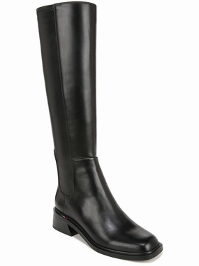 Giselle Womens Leather Square Toe Knee-High Boots Family Reunion Slip Resistant Mountain Hike