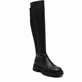 Breathable Interior Nordic Calm Asher Womens Zipper Leather Over-The-Knee Boots