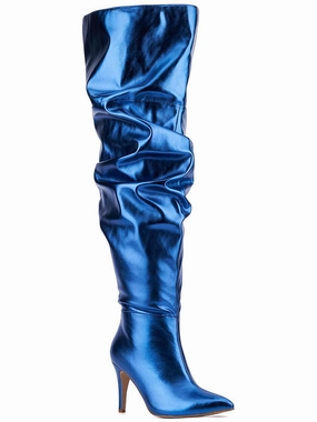 FTFSAH2202 Womens Zipper Man Made Thigh-High Boots Breathable Mountain Climber Lightweight Construction