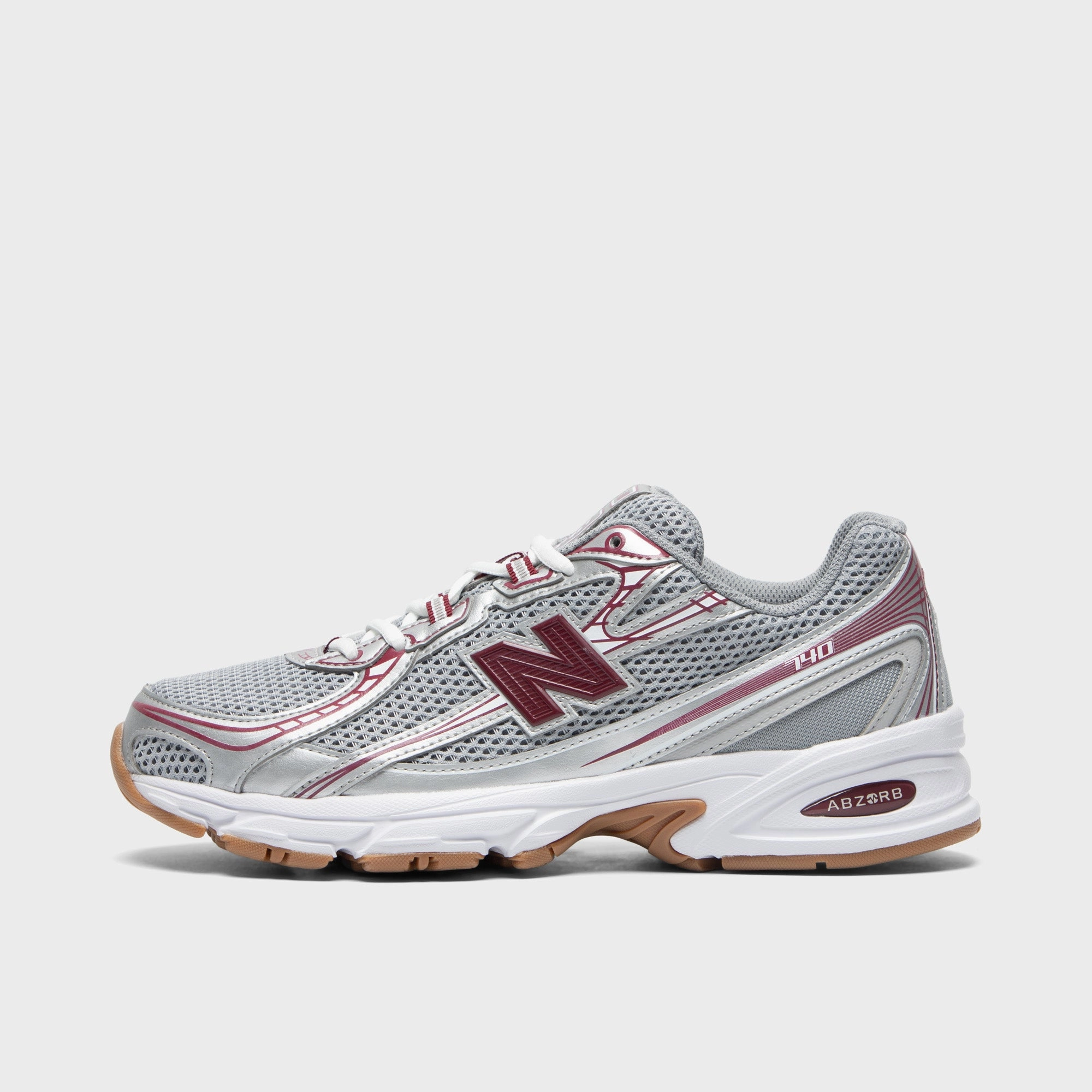 windy days Cushioned Ankle New Balance 740 Monarch Burgundy / Slate Grey