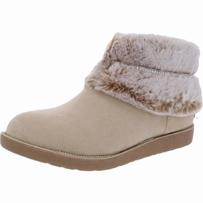 Party Occasion Adjustable Fit Nayeli Womens Faux Fur Round Toe Ankle Boots