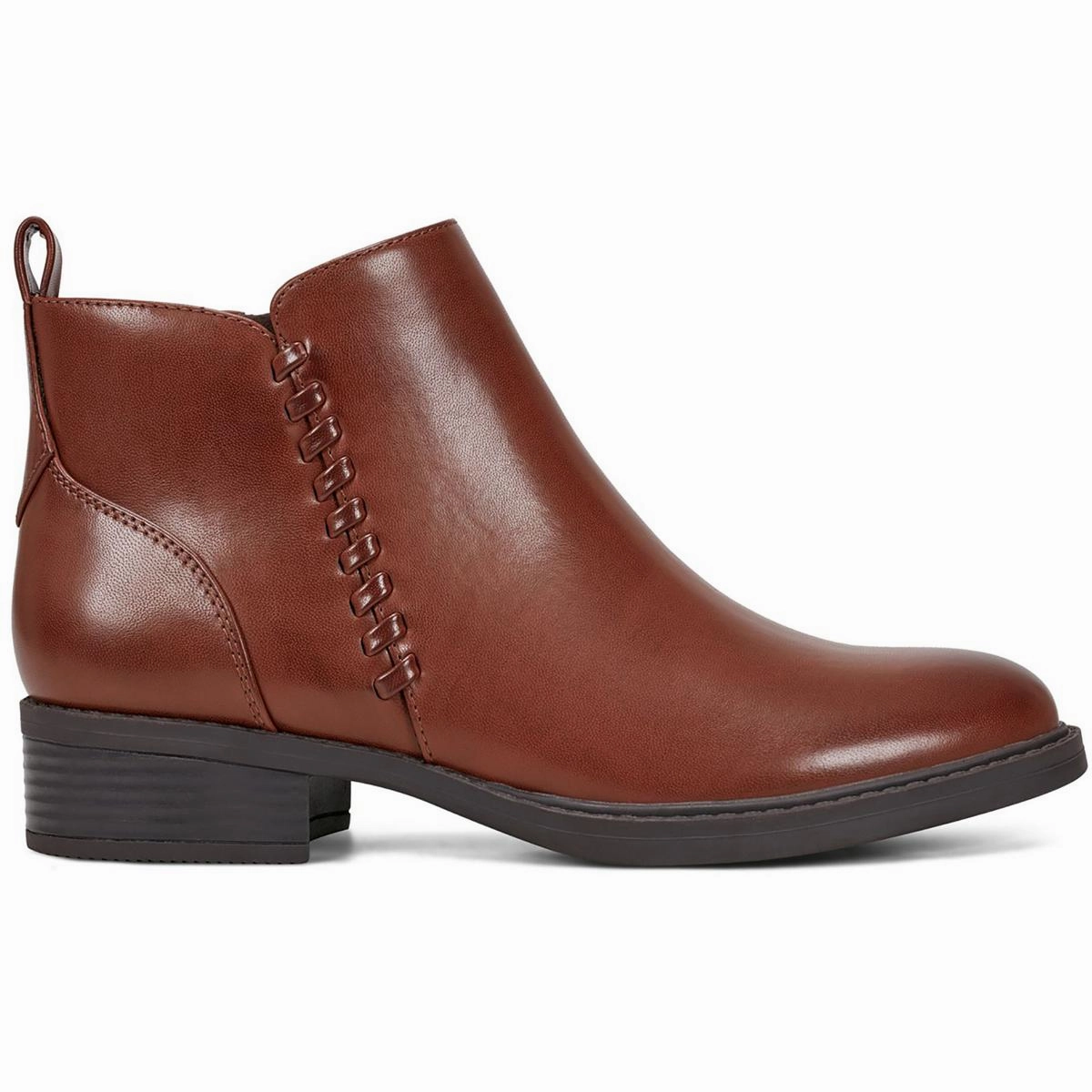 Lorand 3 Womens Faux Leather Zipper Booties Outdoor Use Thermal Core Stylish Explorer