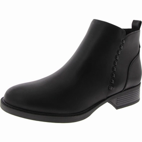 Lorand 3 Womens Faux Leather Zipper Booties Water Guard
