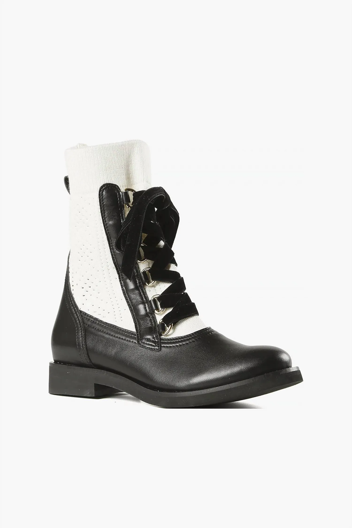 Rugged Protection Long Hike Lux Sock Camper Shoes In Black/white