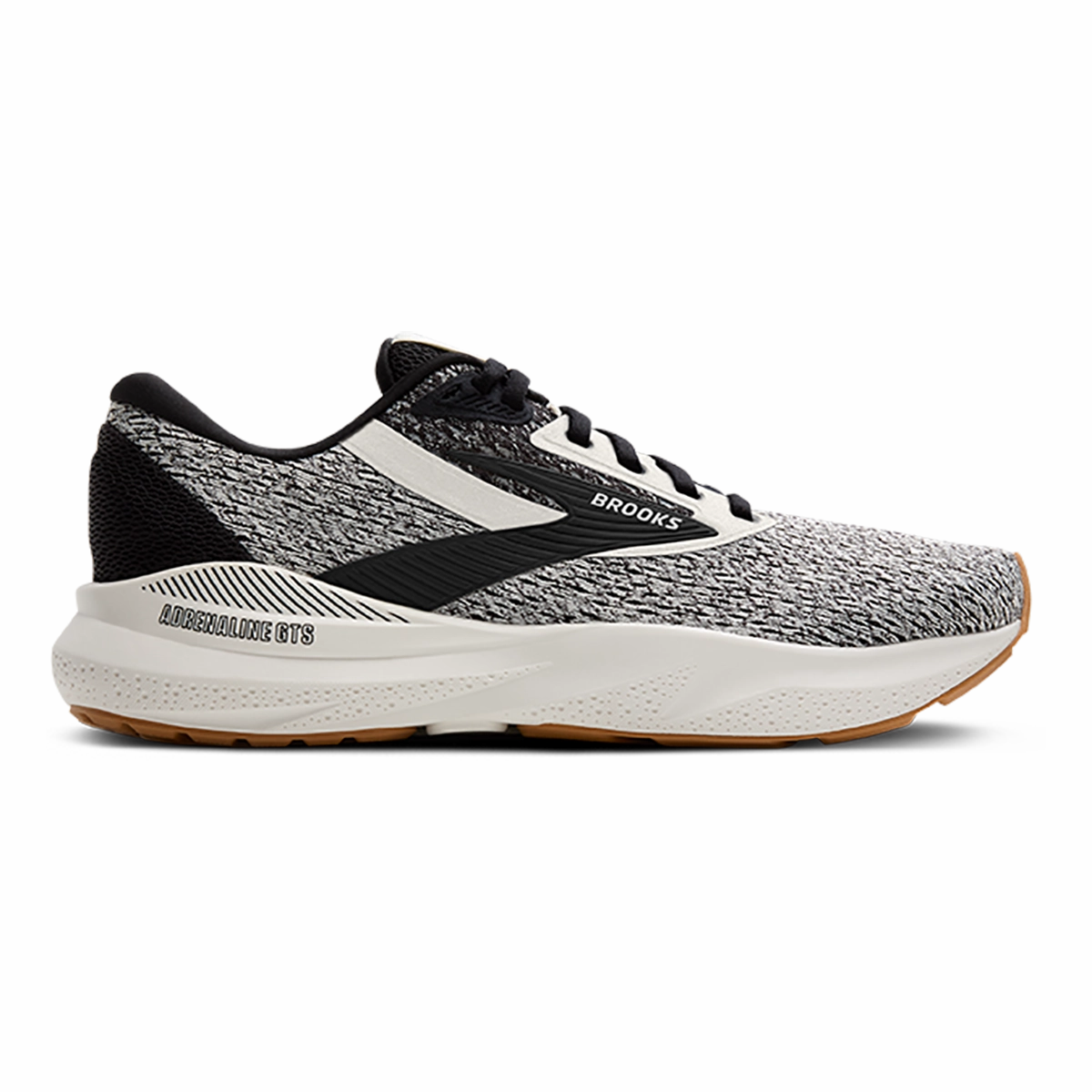 Brooks Adrenaline GTS 24 Coconut - Black - Biscuit running in synthetic tracks shoes