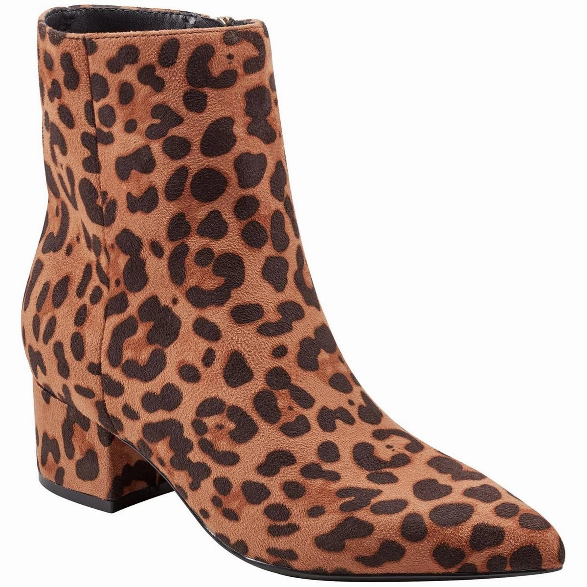 Womens Zipper Booties Functional Form