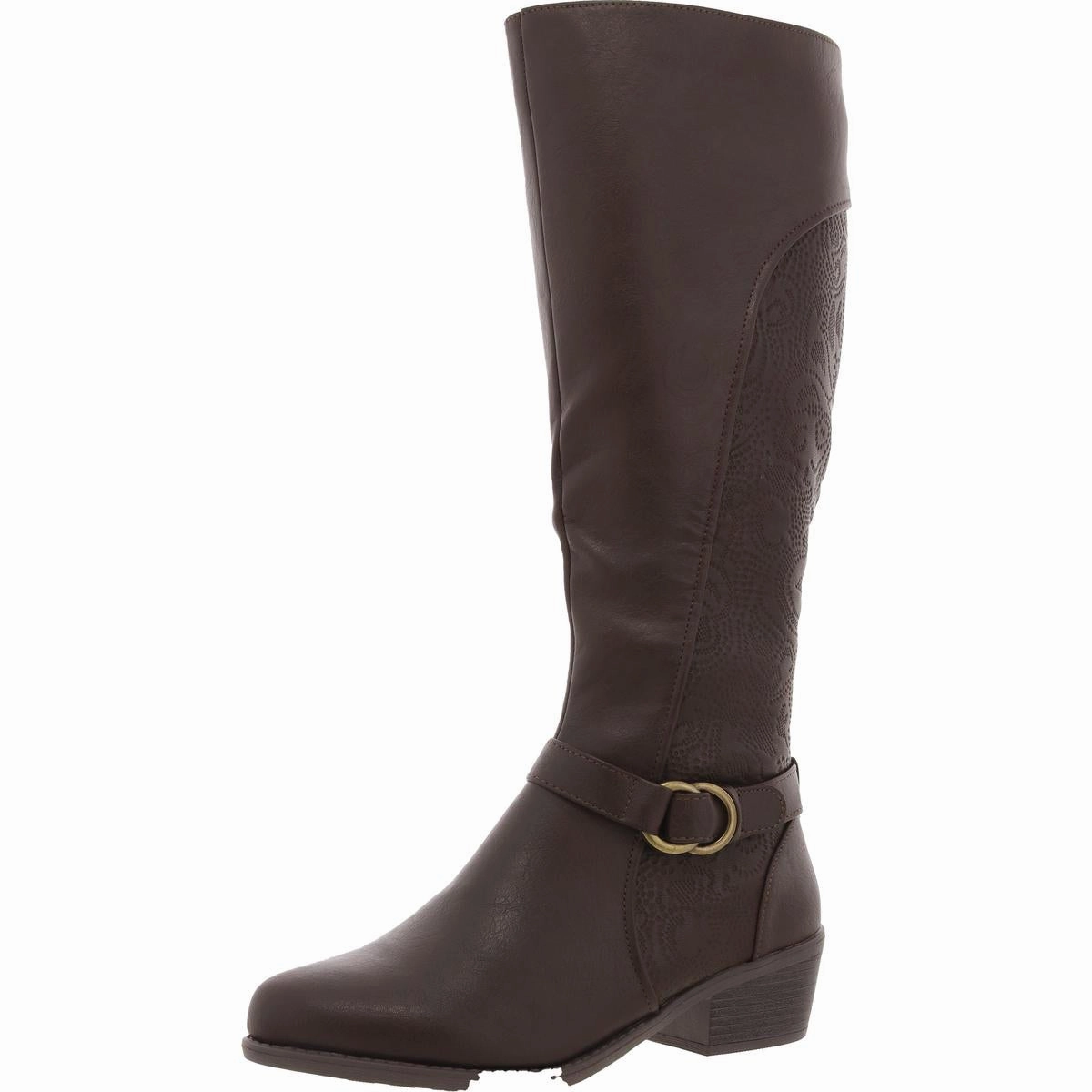 Transitional Season Pull On Style Luella  Womens Synthetic Western Knee-High Boots