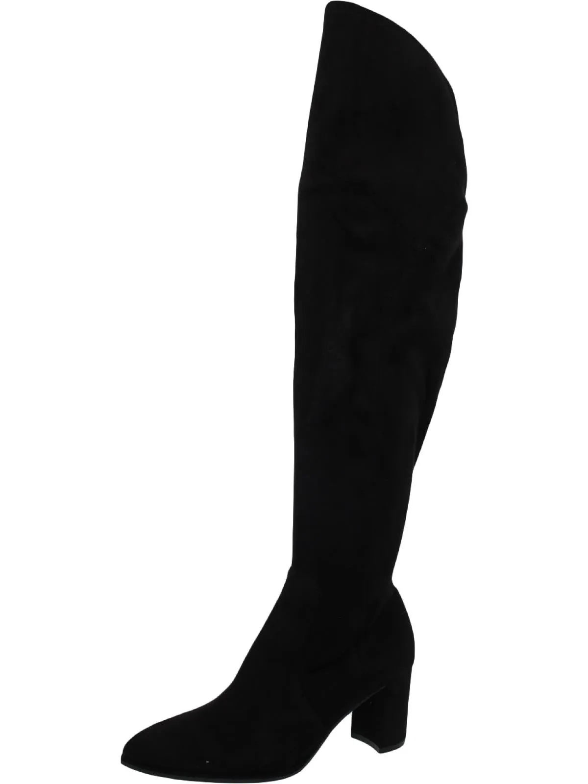 High Traction All Day Worker Luley Womens Faux Suede Tall Over-The-Knee Boots