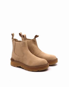 Quick Drying All Day Worker Climate Friendly Hi-Line Chelsea Boot In Canoe/ceramic