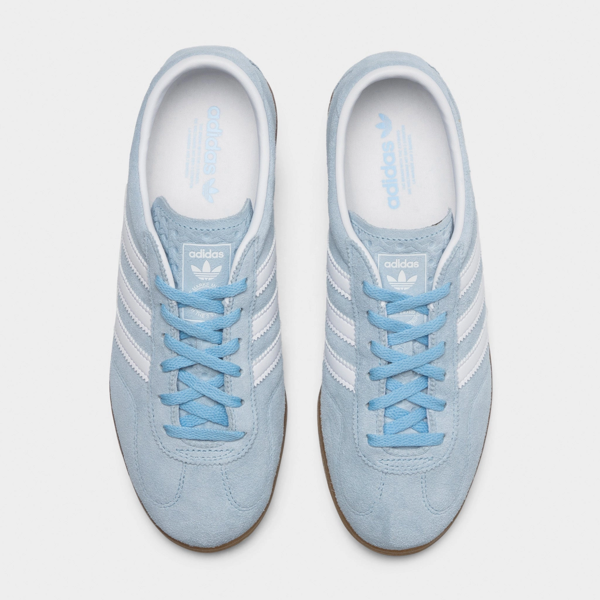Home Leisure Light material adidas Originals Women's Gazelle Lo Pro Clear Sky / White - Gum