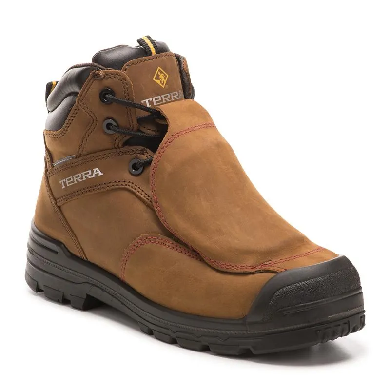 Barricade Men's 6" Composite Toe Metguard work boots 305517/3057BN Fashion Focused