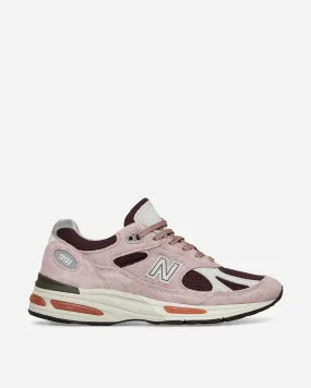 Active Performance Made in UK 991v2 Grape Sorbet Sneakers Deauville Mauve