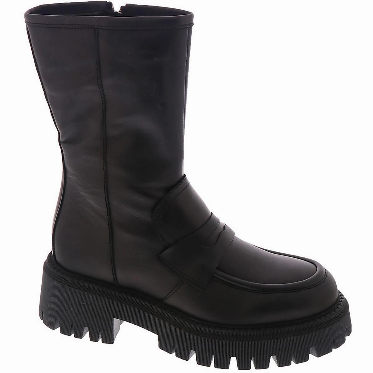 ergonomic Low Profile Remote Hiking Madison Womens Leather Lugged Sole Mid-Calf Boots