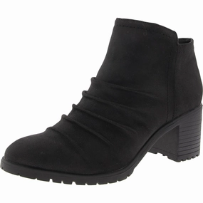 MAEVE Womens Slouchy Man Made Ankle Boots Cushioned Step Cold Climate Elastic Sides