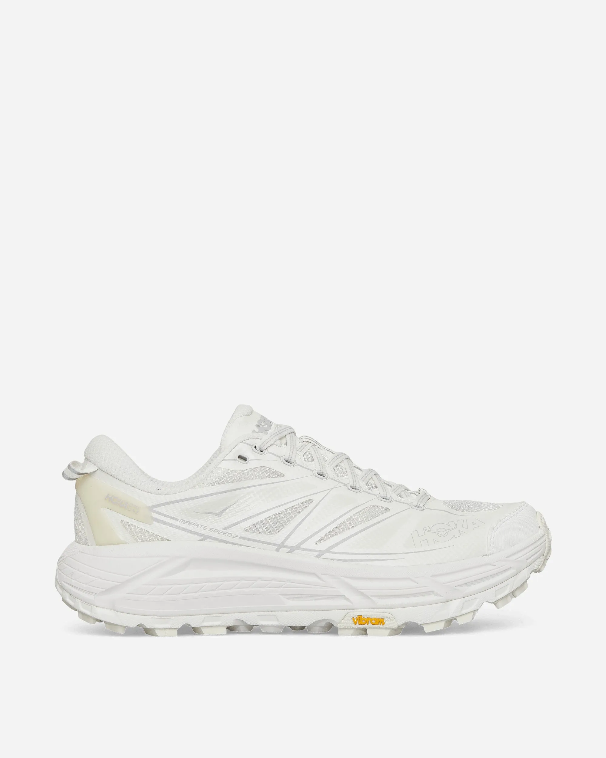 Mafate Speed 2 Sneakers White / Lunar Rock Textured Outsole Pattern Hyper Elastic Platform