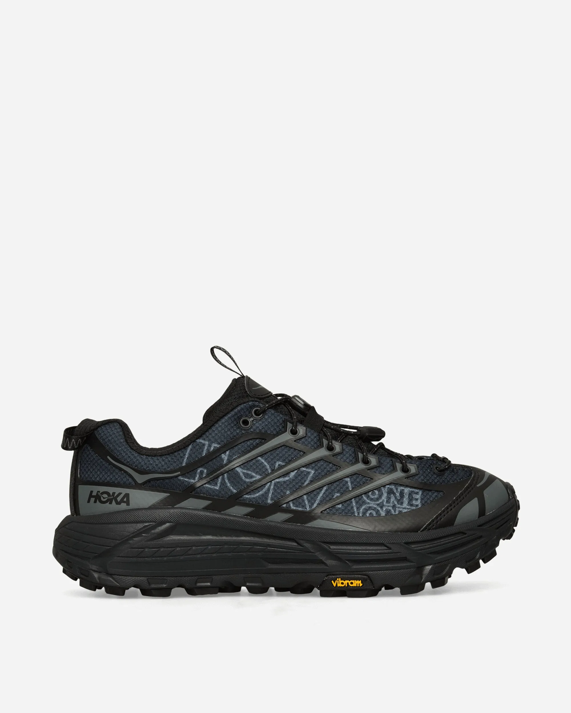 Mafate Three2 Wordmark Sneakers Black / Outer Orbit Recycled Material Build Full Comfort