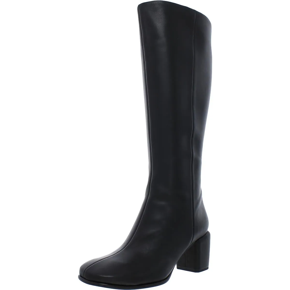 Maggie Womens Zipper Wide Calf Knee-High Boots Well   Made High Traction All Day Worker