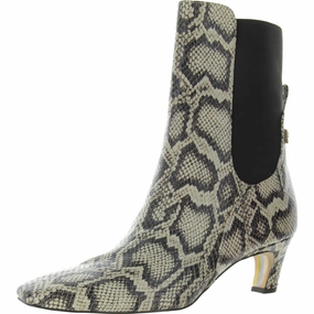 Margo Womens Stretch Leather Chelsea Boots Work Utility Quick   Dry