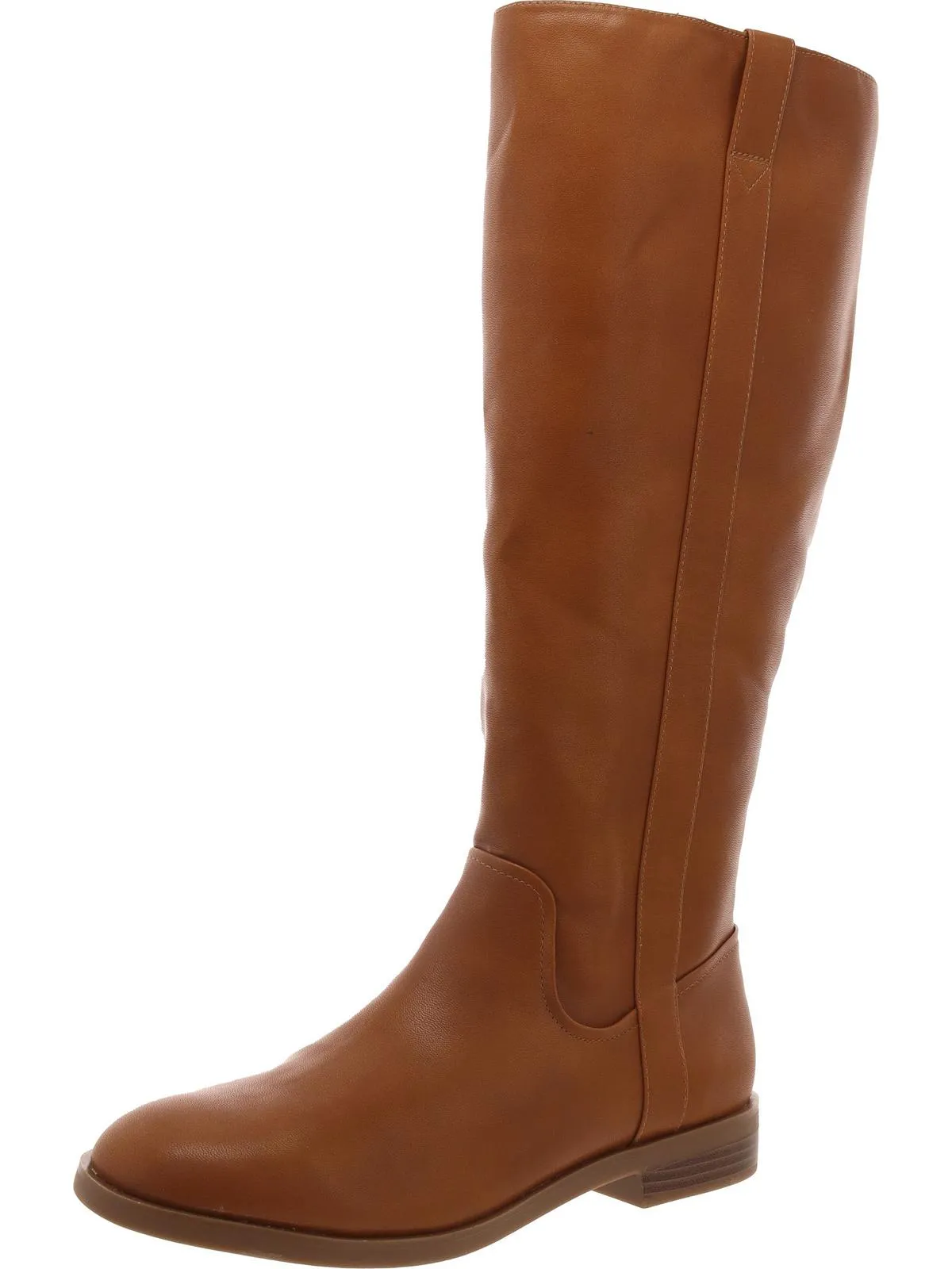 Josephine Womens Faux Leather Riding Knee-High Boots No Pressure