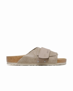 Year long Family Fit Birkenstock Kyoto Suede Taupe