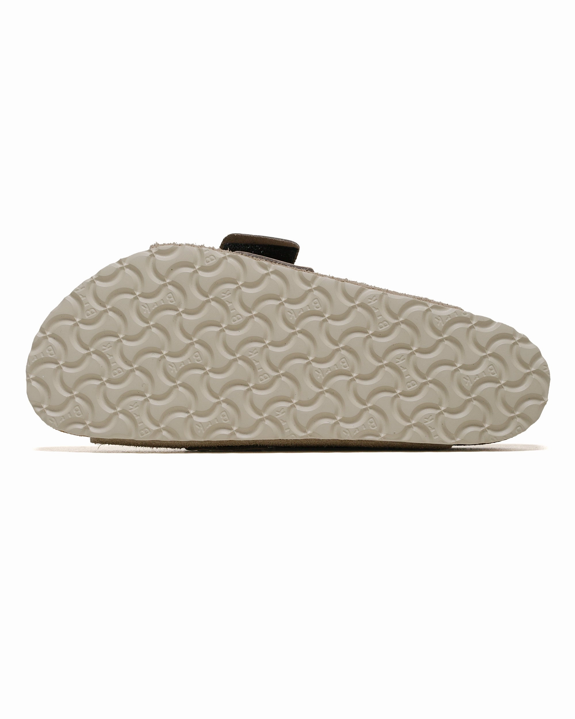 Birkenstock Kyoto Suede Taupe Memory Foam Standing All Summer cool