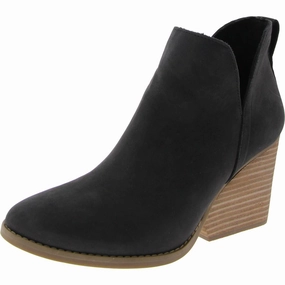 Stable Support Rough Trail Hiker ELIZA Womens Leather Wedge Heel Shooties