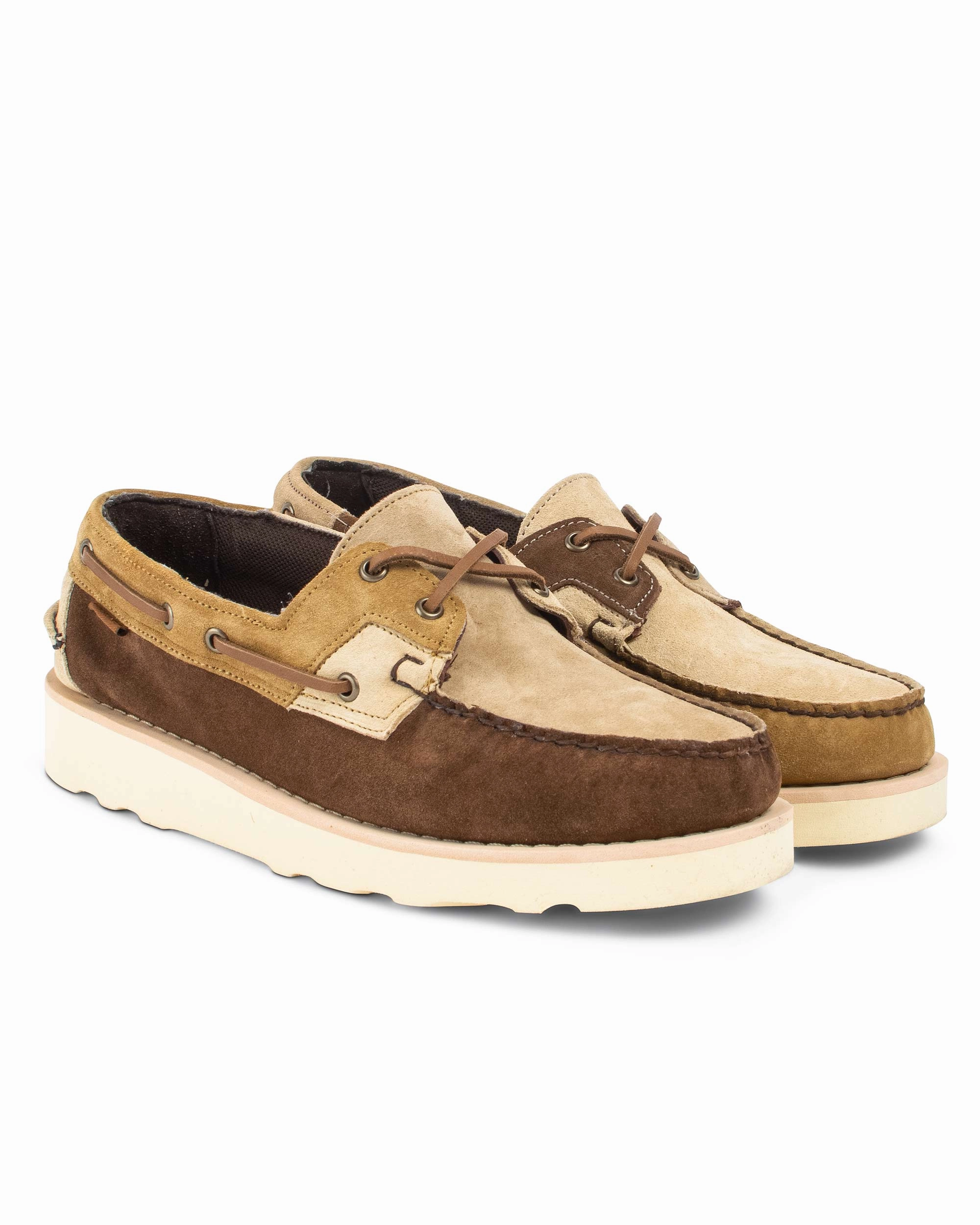 Mesh Cool Engineered Garments x Sebago Rossisland Mix Jib Desert Tones