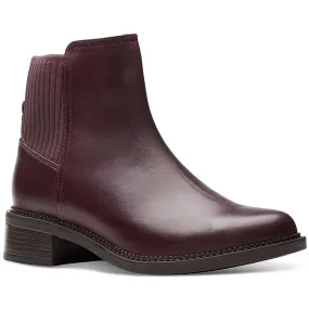 MAY PALM Womens Faux Leather Zipper Ankle Boots Seamless Feel