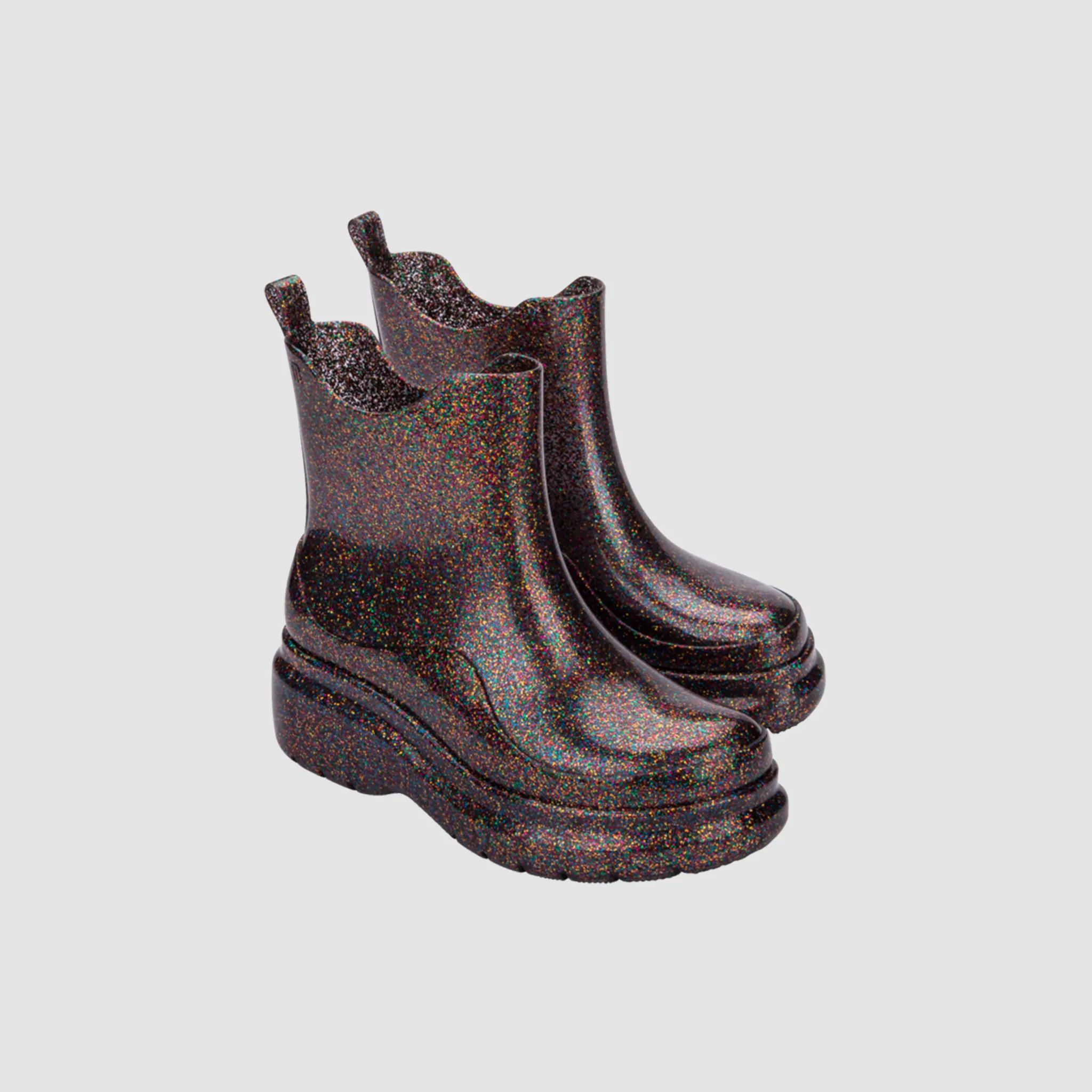 MELISSA GRIP BOOT Zip   Up Design