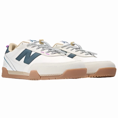 New Balance Numeric 440 V2 Trail Low Sea Salt/Deep Ocean running in circular tracks shoes carbon - fiber - plate