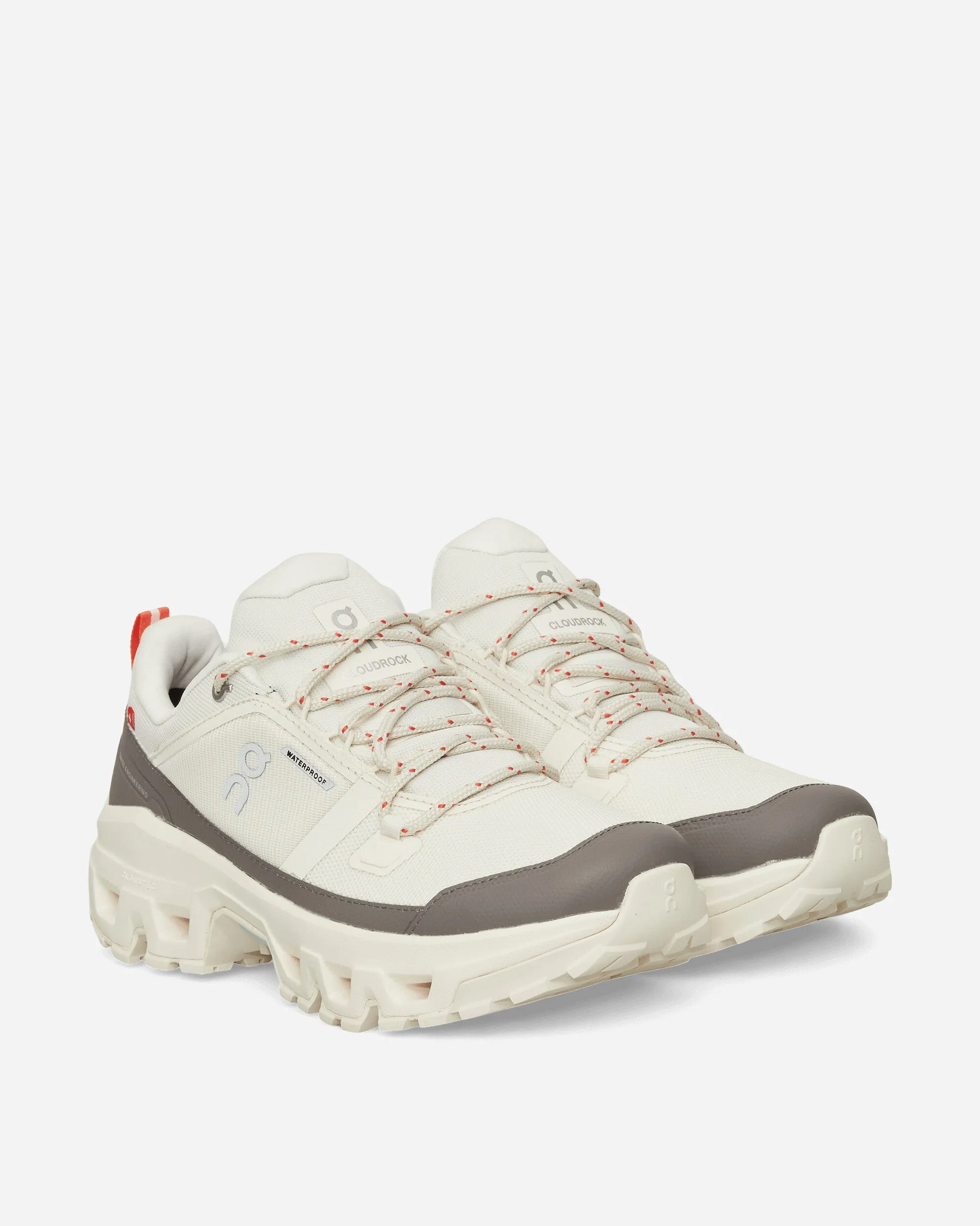 Microperforated Ventilation Men's Cloudrock Low WP Sneakers Ivory / Ivory