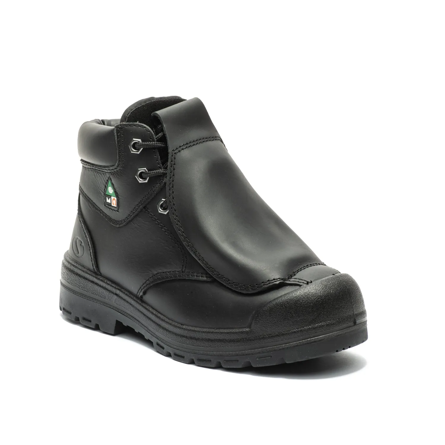 Met-Lite Men's 6" Steel Toe Metguard work boots 644 Stable Support Windy Weather