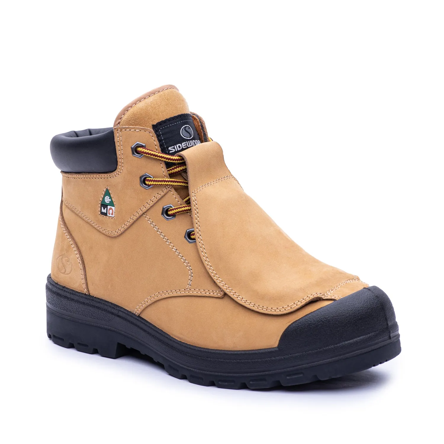 Met-Lite  Tan 6" Steel Toe Metguard work boots 634 - Limited Sizing Comfortable Shank
