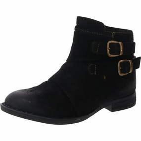 Light Weight Moraga Womens Zipper Suede Booties