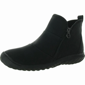 Removable Piper Water Resistant Womens Faux Leather Outdoor Booties