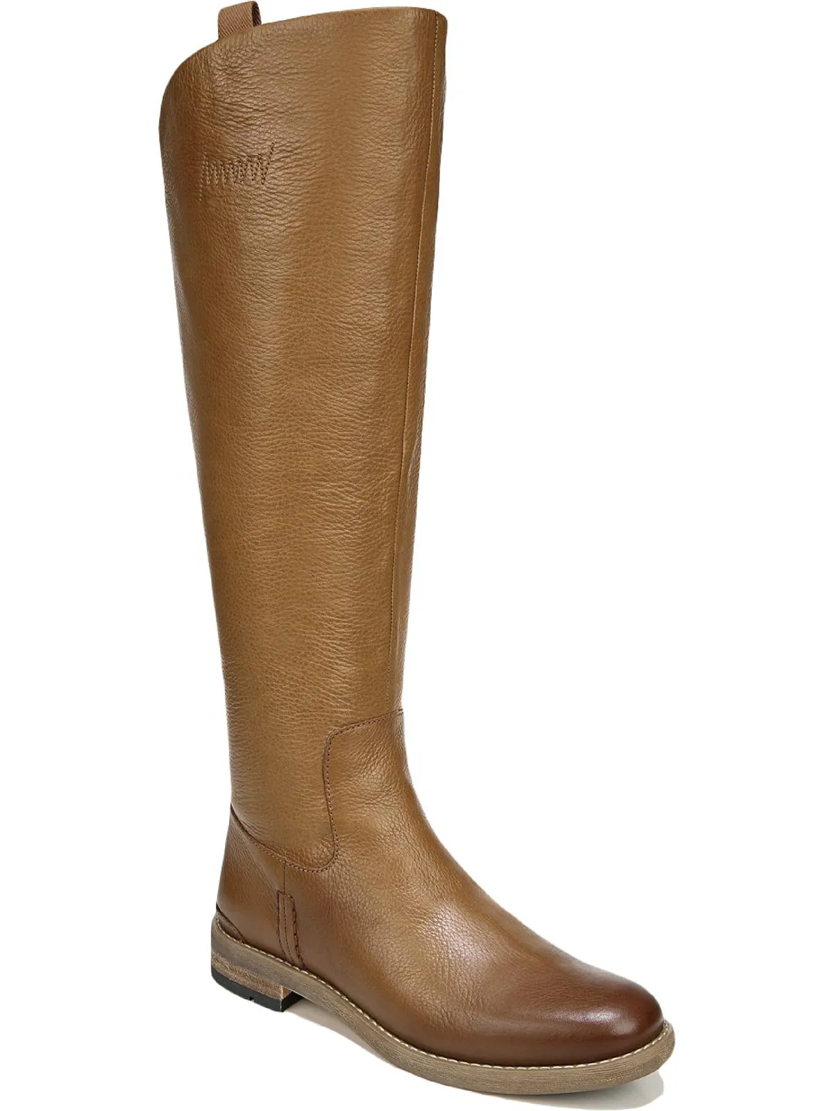 Meyer Womens Leather Zipper Knee-High Boots Flexible Frame Snowy Path
