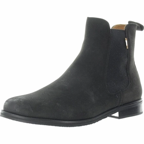 Protective Lining Midland Womens Stretch Suede Chelsea Boots