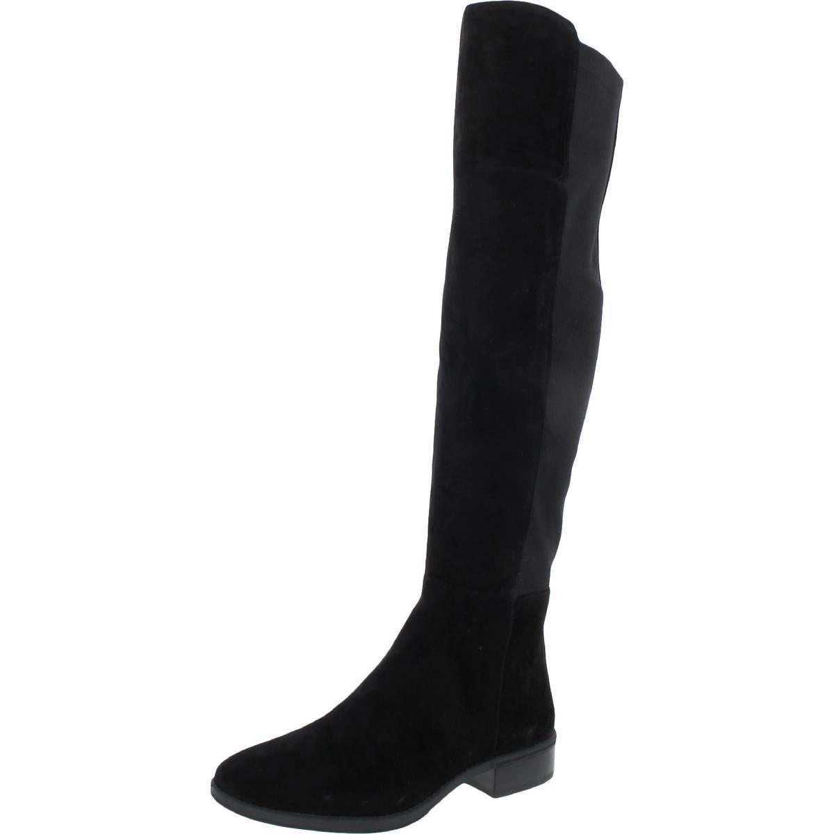 Pam Womens Zipper Suede Over-The-Knee Boots Trail Strength