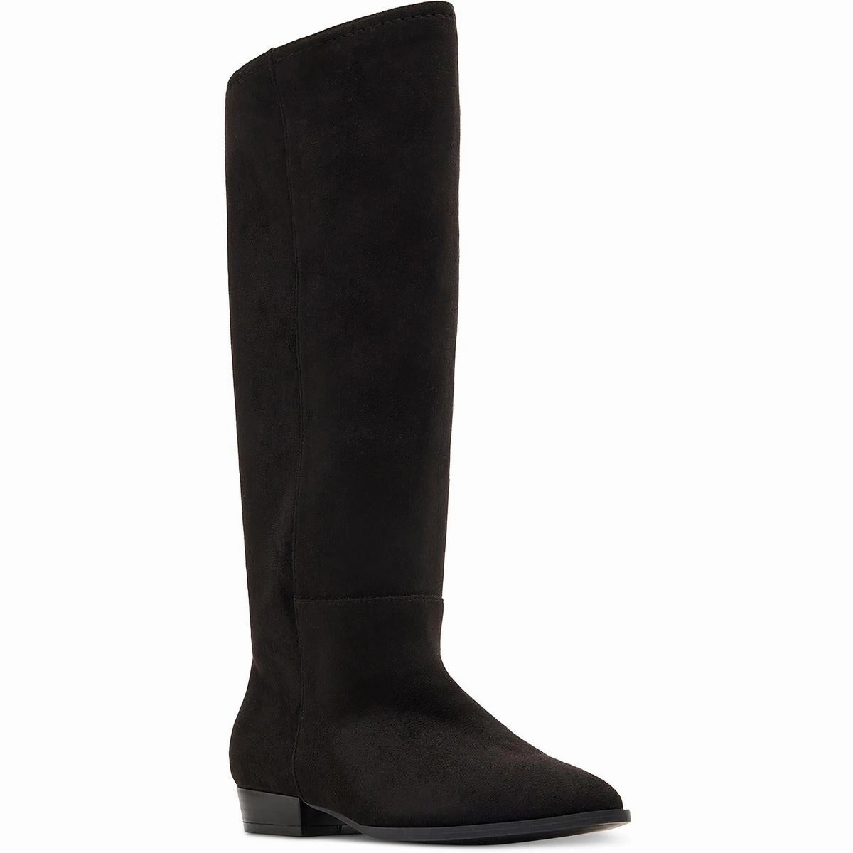 Durable Shell Adventure Journey Womens Solid Faux Suede Knee-High Boots