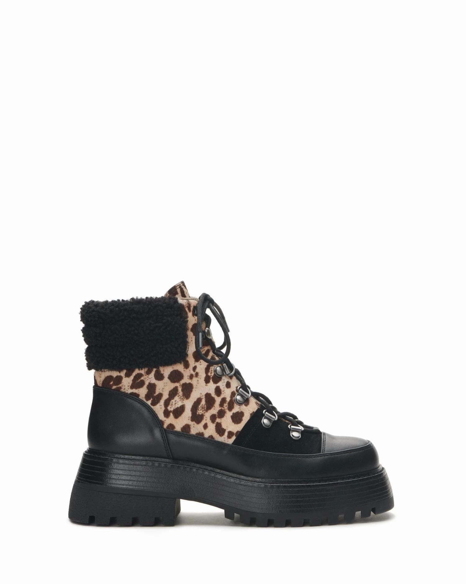 Classic Style Mertami Bootie In Black/camel/taupe