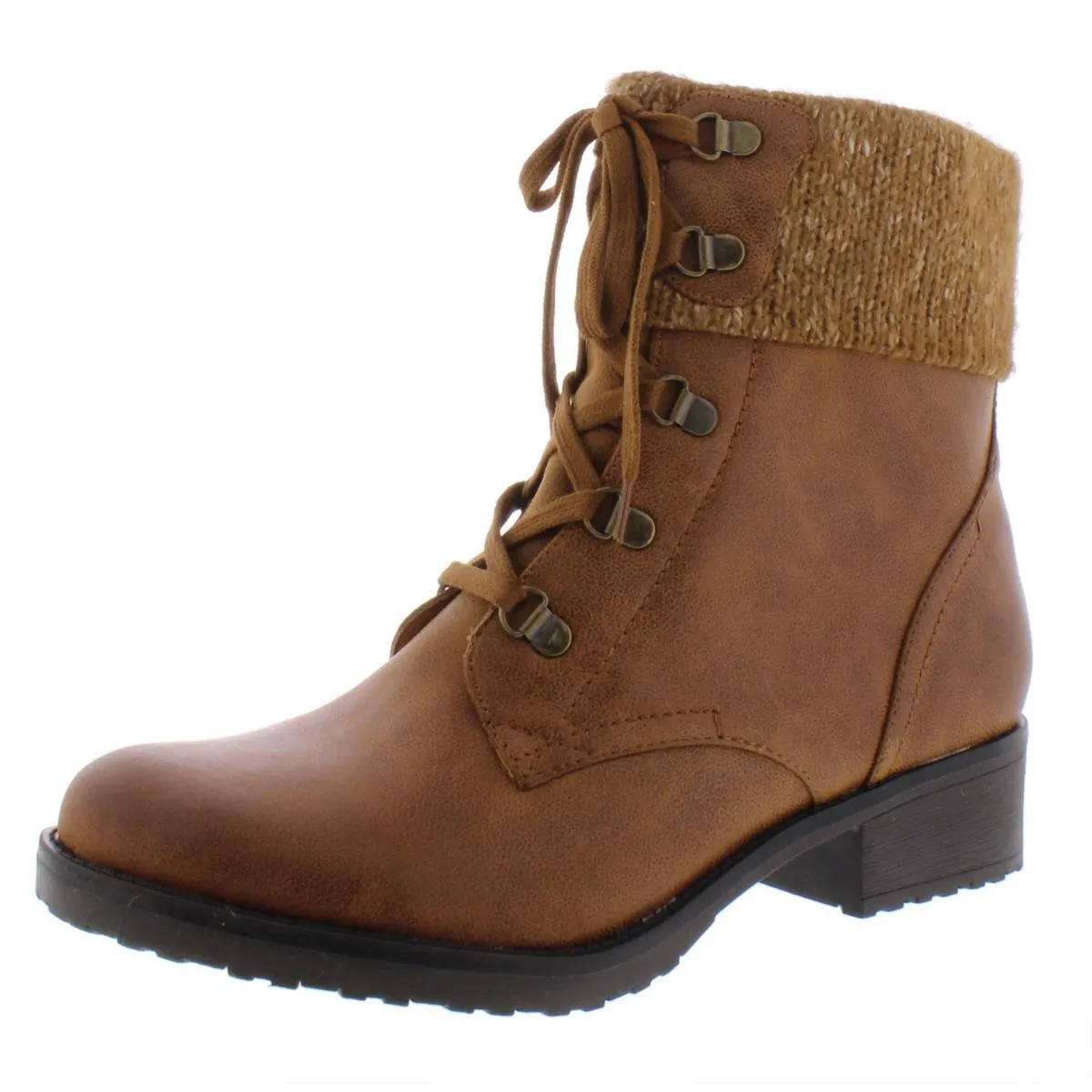 Rodeo Event Anti Abrasion Orley Womens Faux Leather Booties Ankle Boots