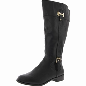 Waterproof Trail Exploration Footbed JNY-LEODENN Womens Mixed Media Manmade Knee-High Boots